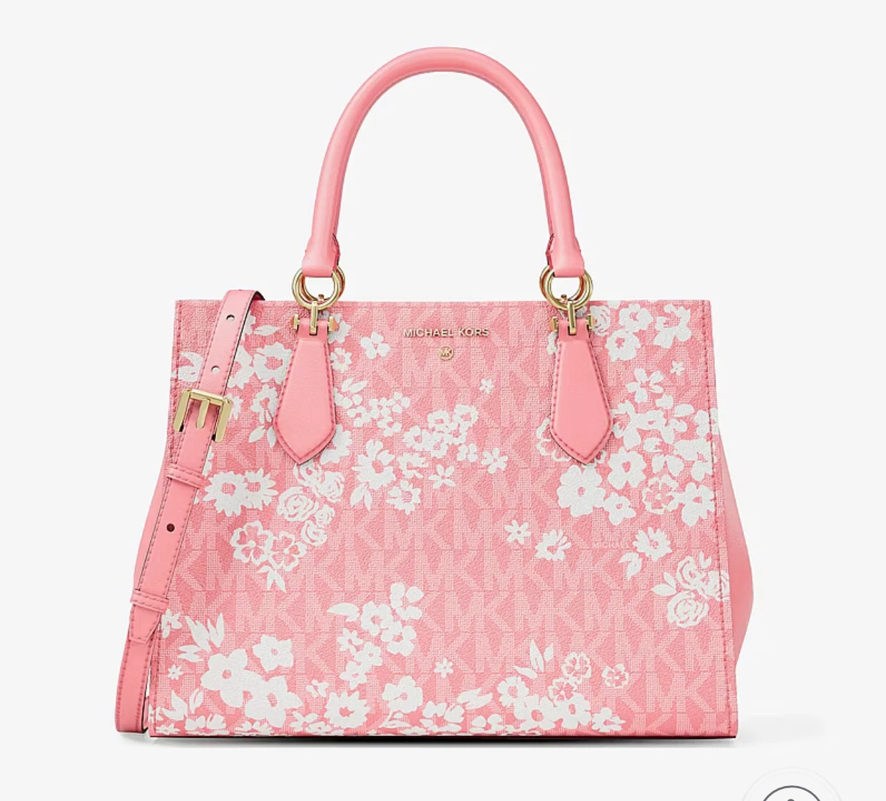 BRAND NEW Michael Kors Floral Print Satchel