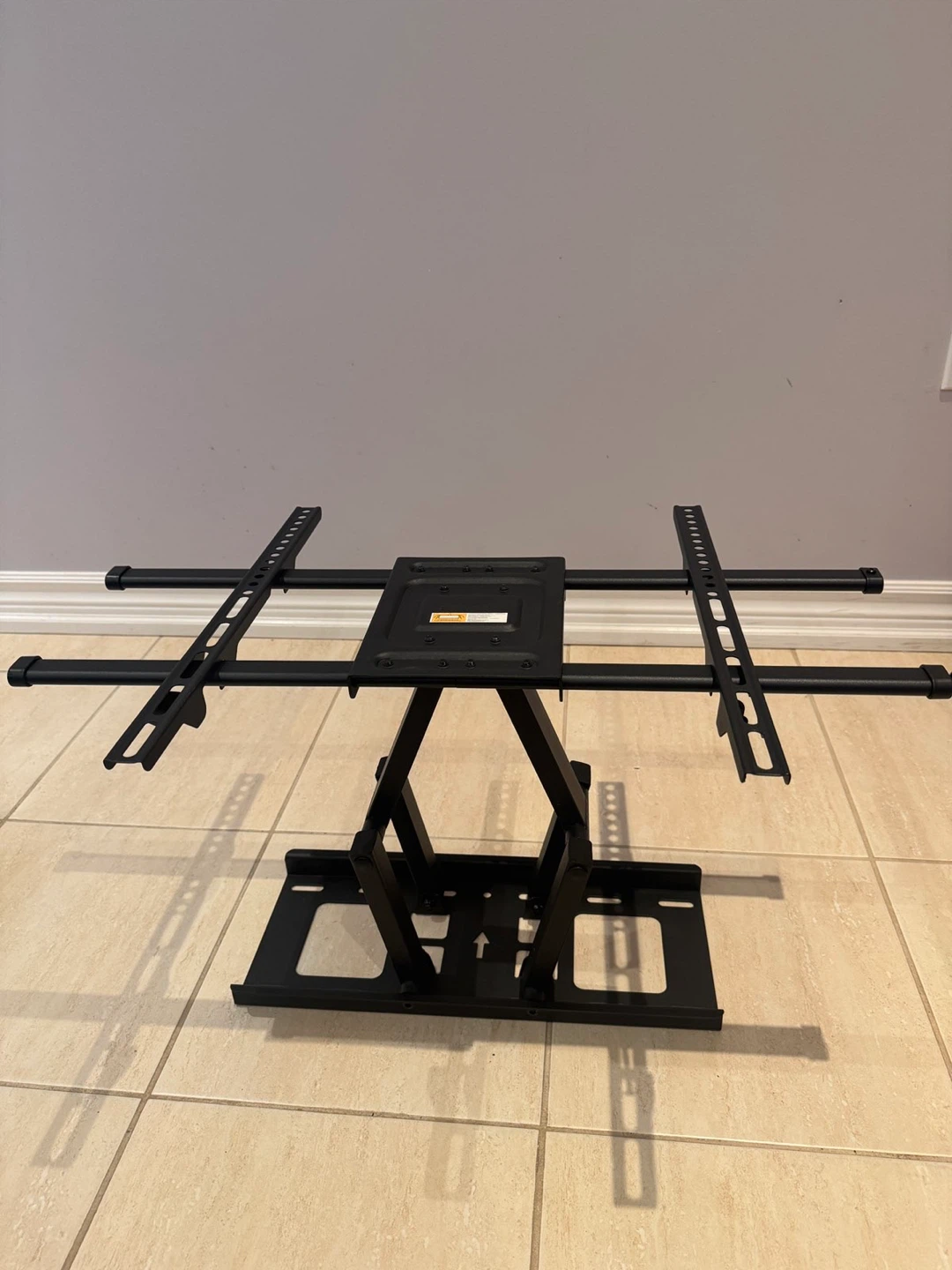 Black TV Wall Mount Stand