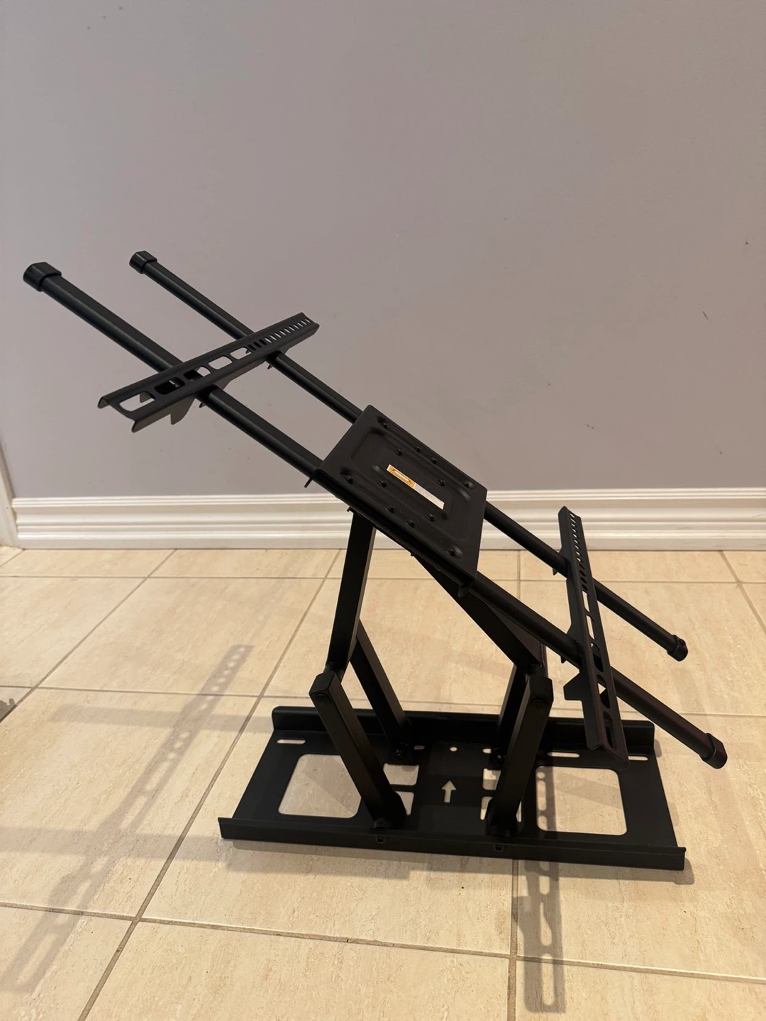 Black TV Wall Mount Stand - photo 2