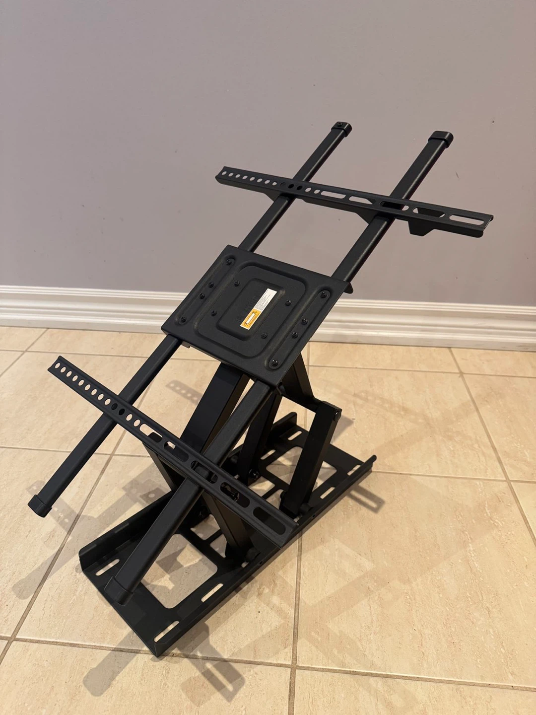 Black TV Wall Mount Stand - photo 3
