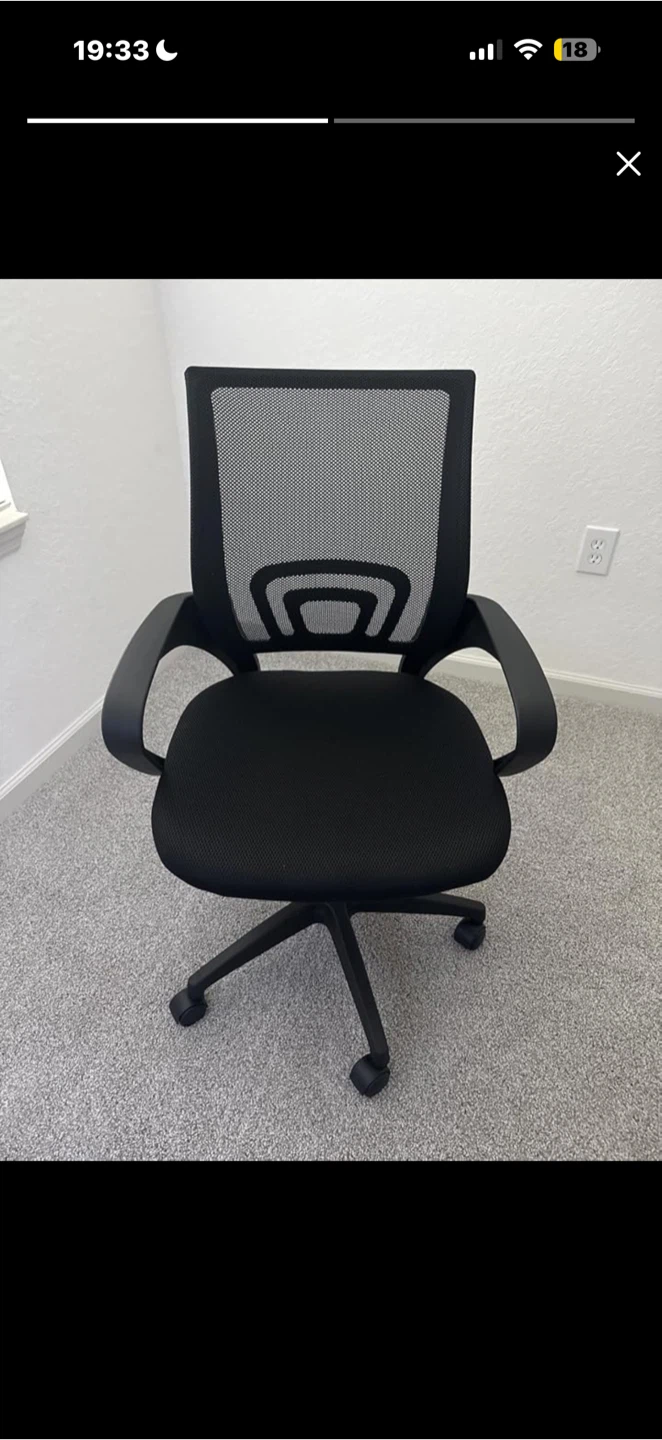 Black Mesh Office Chair