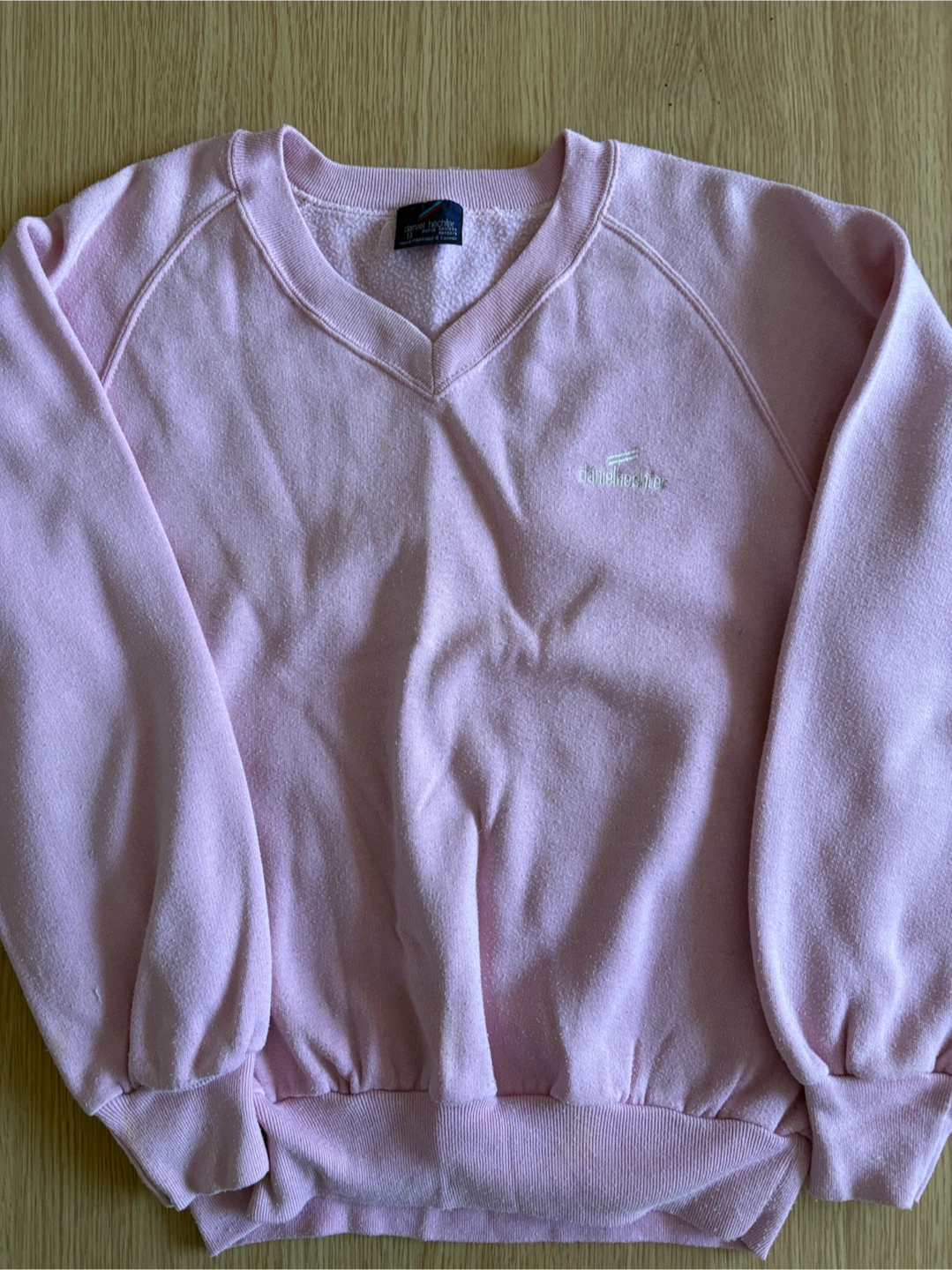 Daniel Hechter Pink V-Neck Sweatshirt - Size S - photo 2