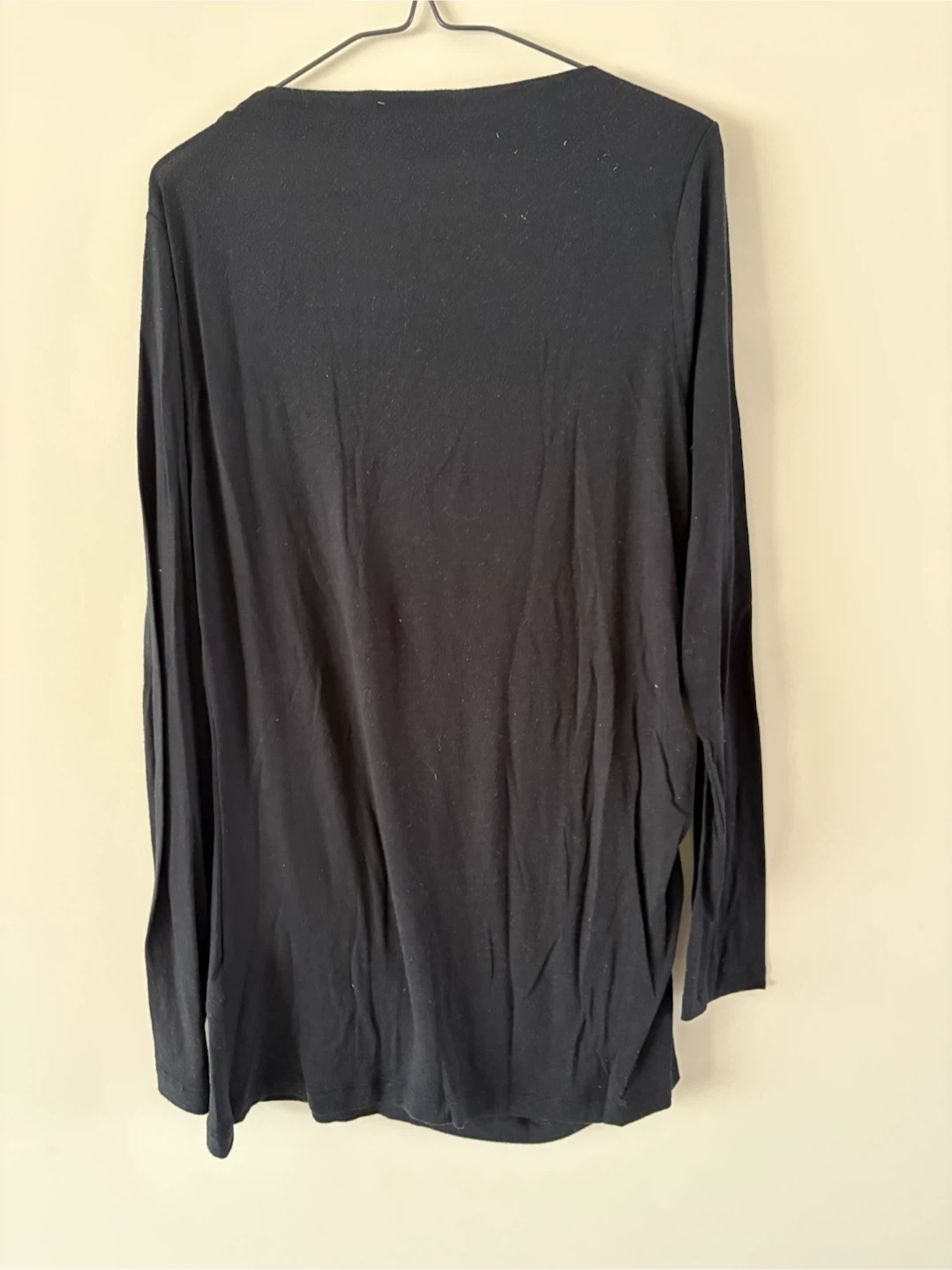 Banana Republic black long-sleeve top - Size XL - photo 2