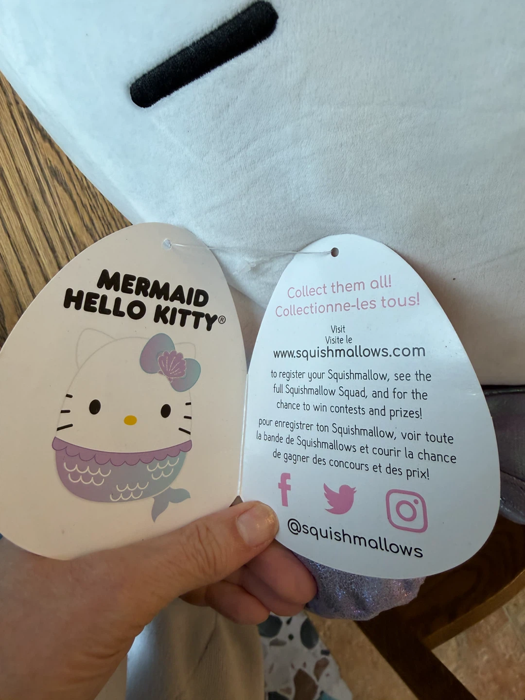 Squishmallows Hello Kitty Mermaid Plush - photo 5