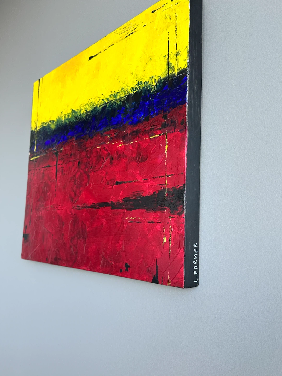 Abstract Painting by L. Farmer