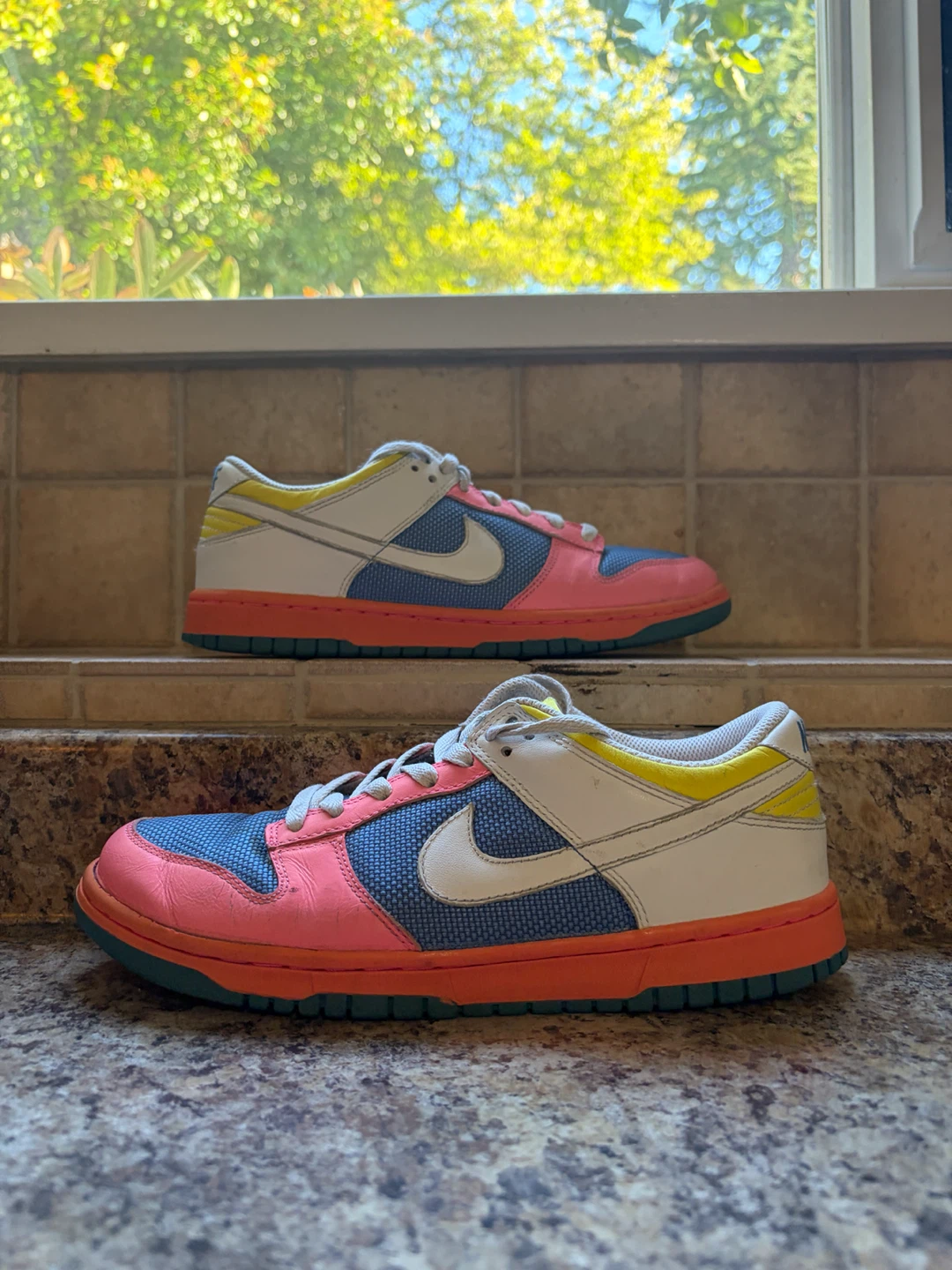 Nike Dunk Low "Pink Grey Blue" Sneakers