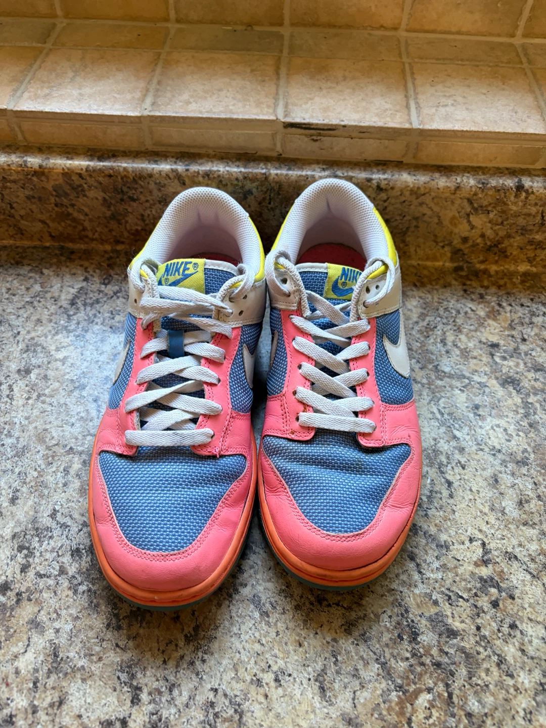 Nike Dunk Low "Pink Grey Blue" Sneakers - photo 4