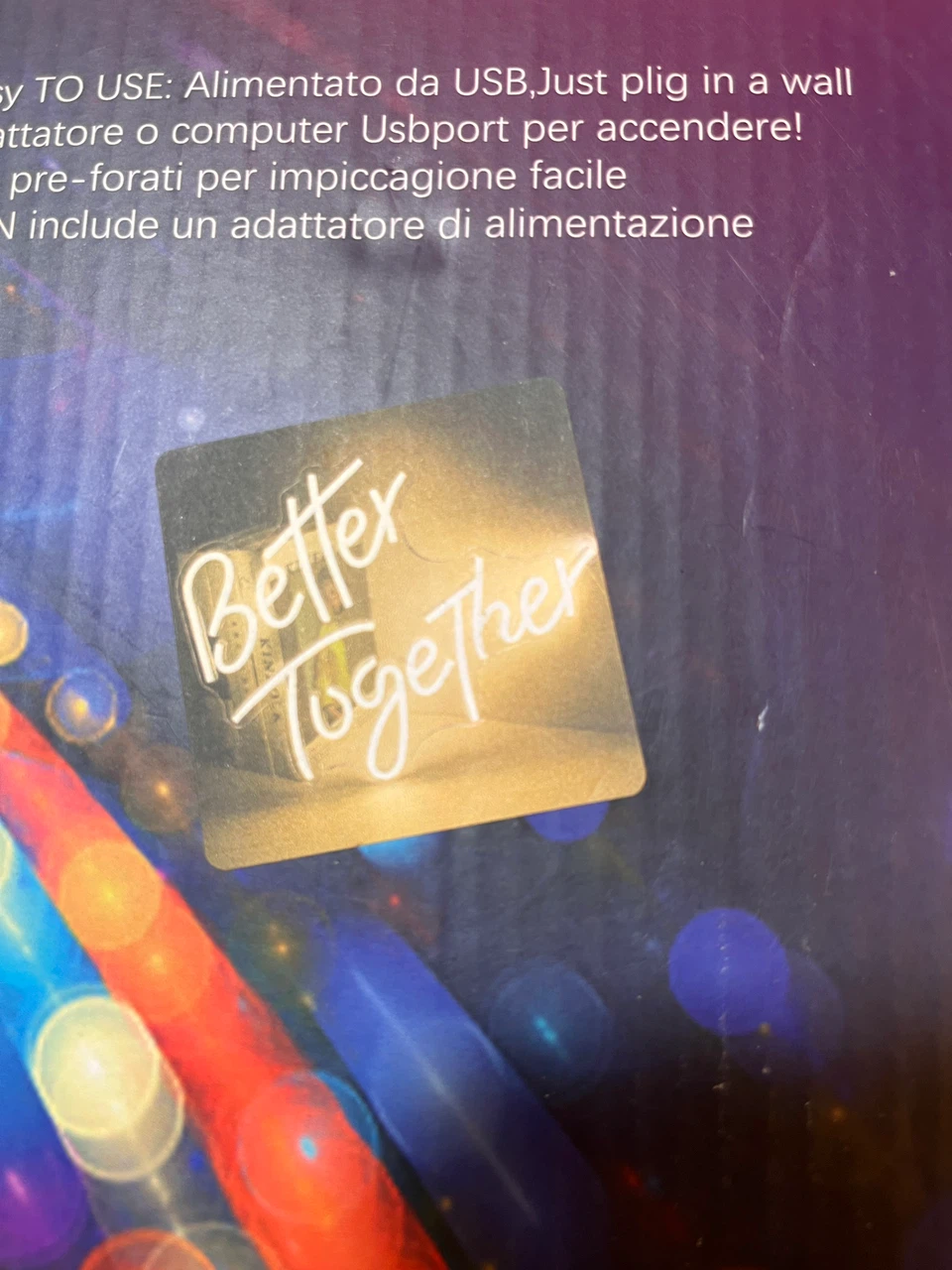 Better Together Neon Mood Light - photo 2