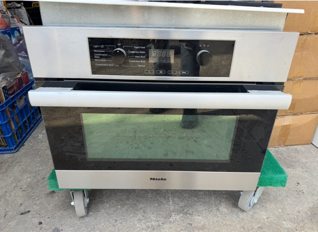 Miele H4044BM Speed Wall Oven