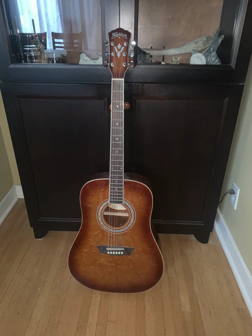 Washburn Acoustic Guitar - photo 2