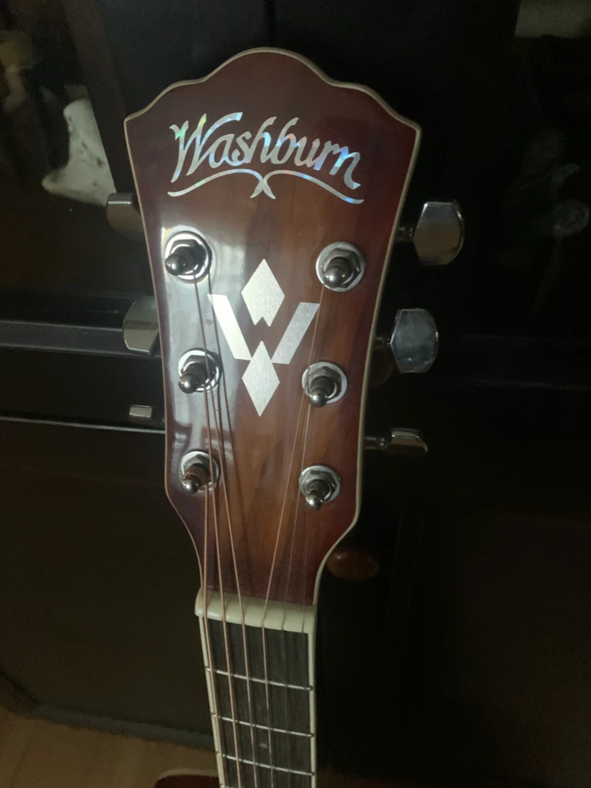 Washburn Acoustic Guitar - photo 4