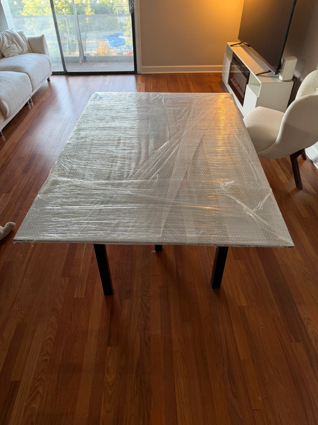 Glass Rectangular Dining Table (chairs not included) - photo 3