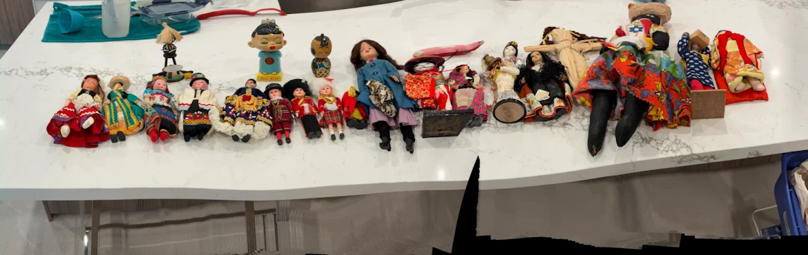 Collection of Vintage International Dolls