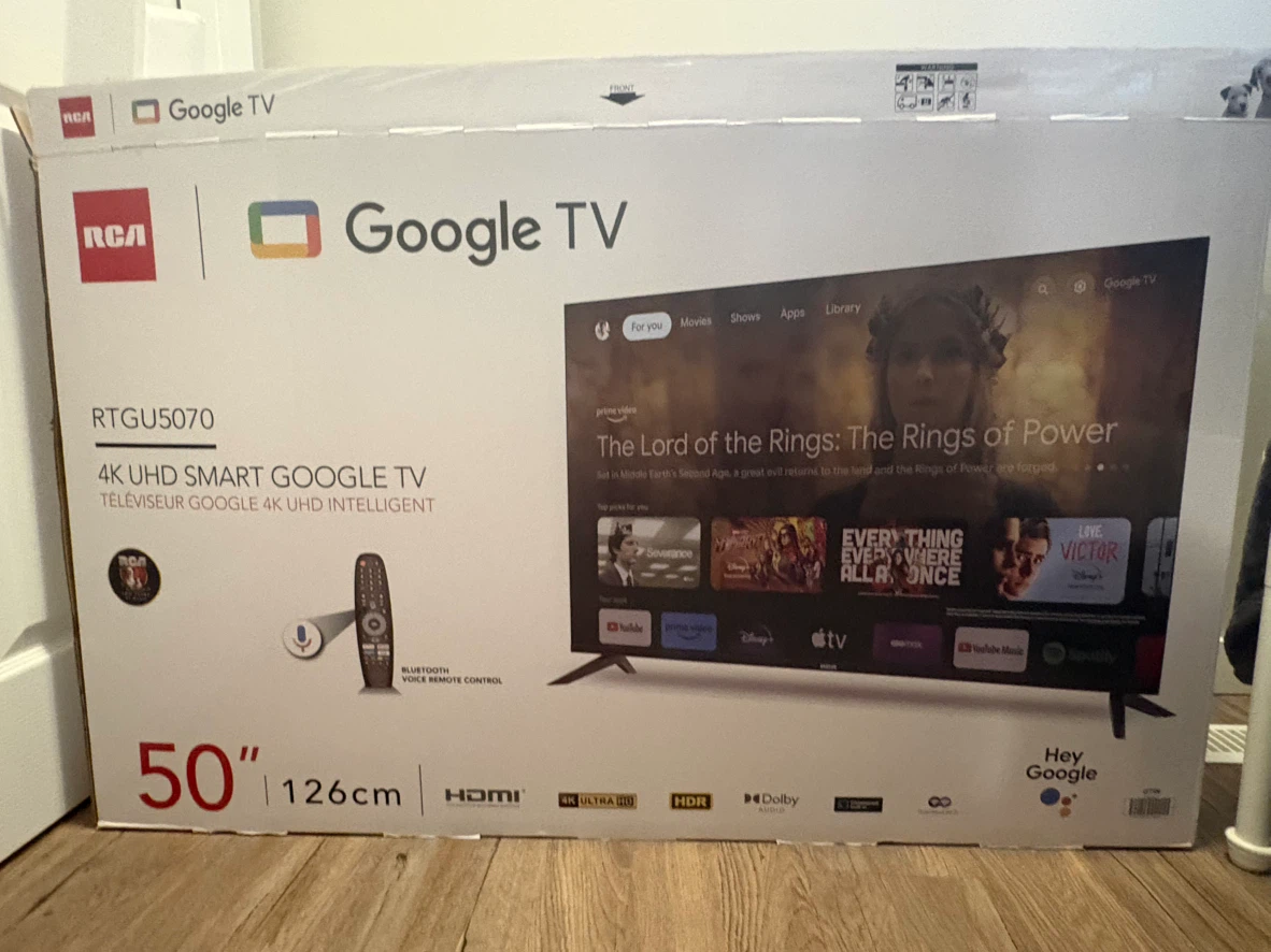 RCA 50" 4K UHD Smart Google TV