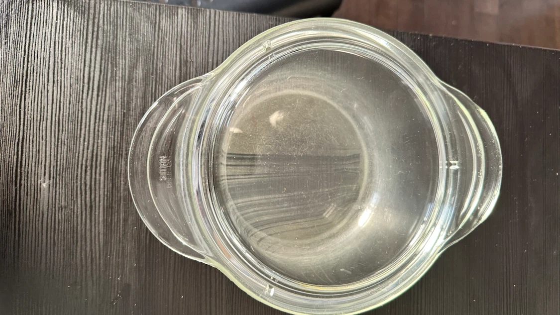 Pyrex Glass Casserole Dish with Lid - photo 2