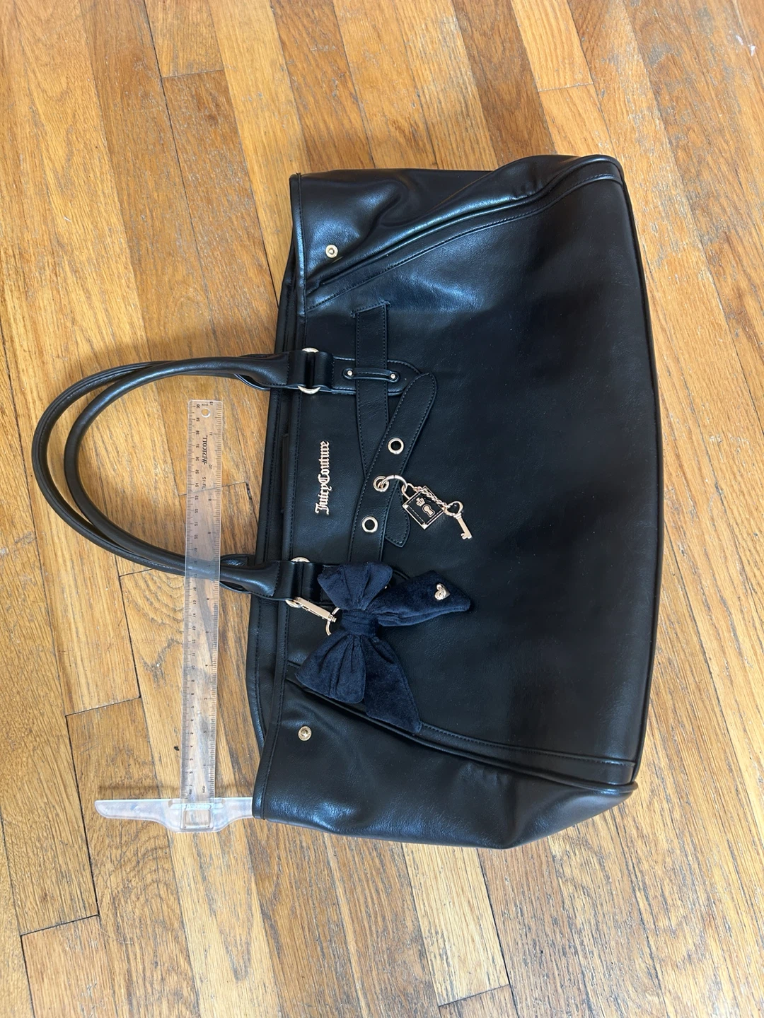 Juicy Couture Black Tote Bag