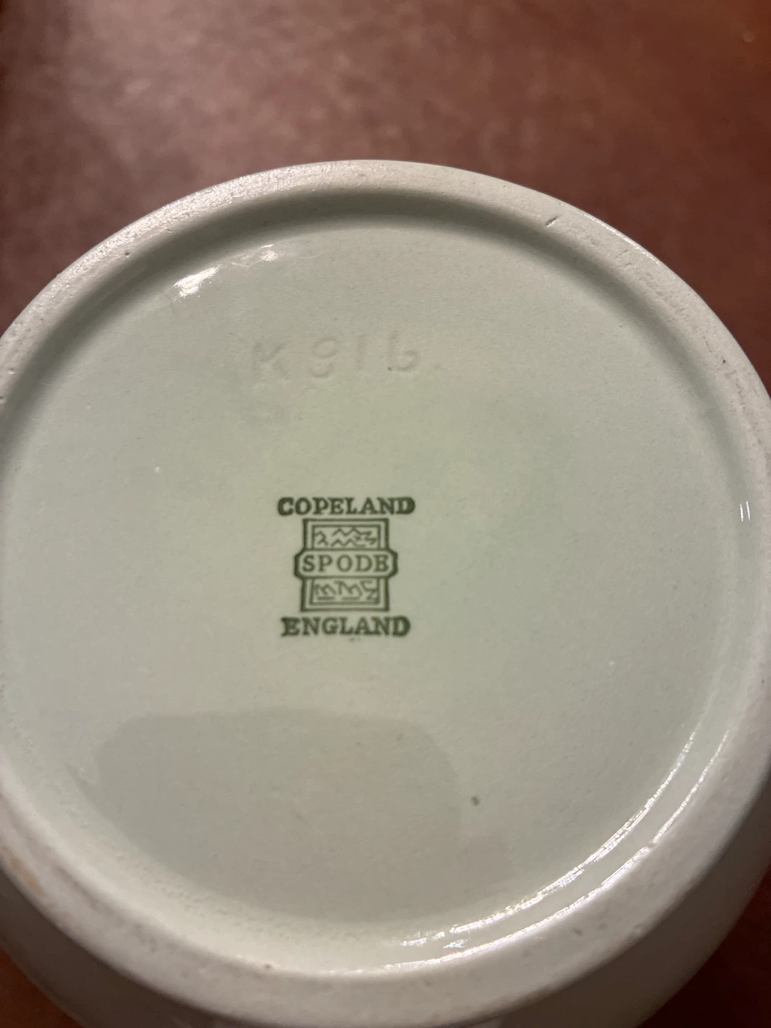 Two Vintage Copeland Spode Green Jasperware Pitchers - photo 2