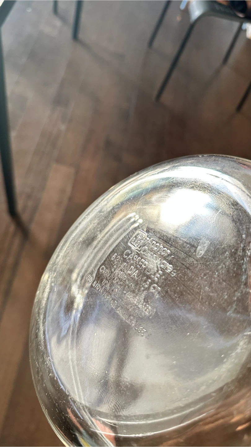 Pyrex Glass Casserole Dish - photo 4