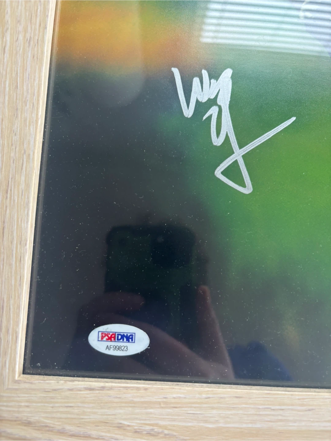 Wiz Khalifa Autographed Framed Photo PSA/DNA - photo 2