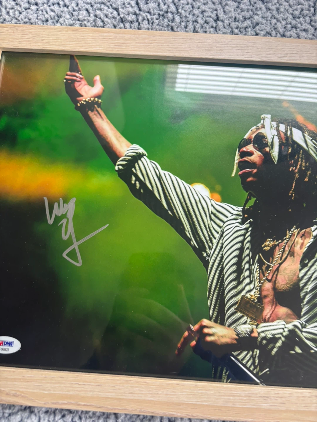 Wiz Khalifa Autographed Framed Photo PSA/DNA - photo 4