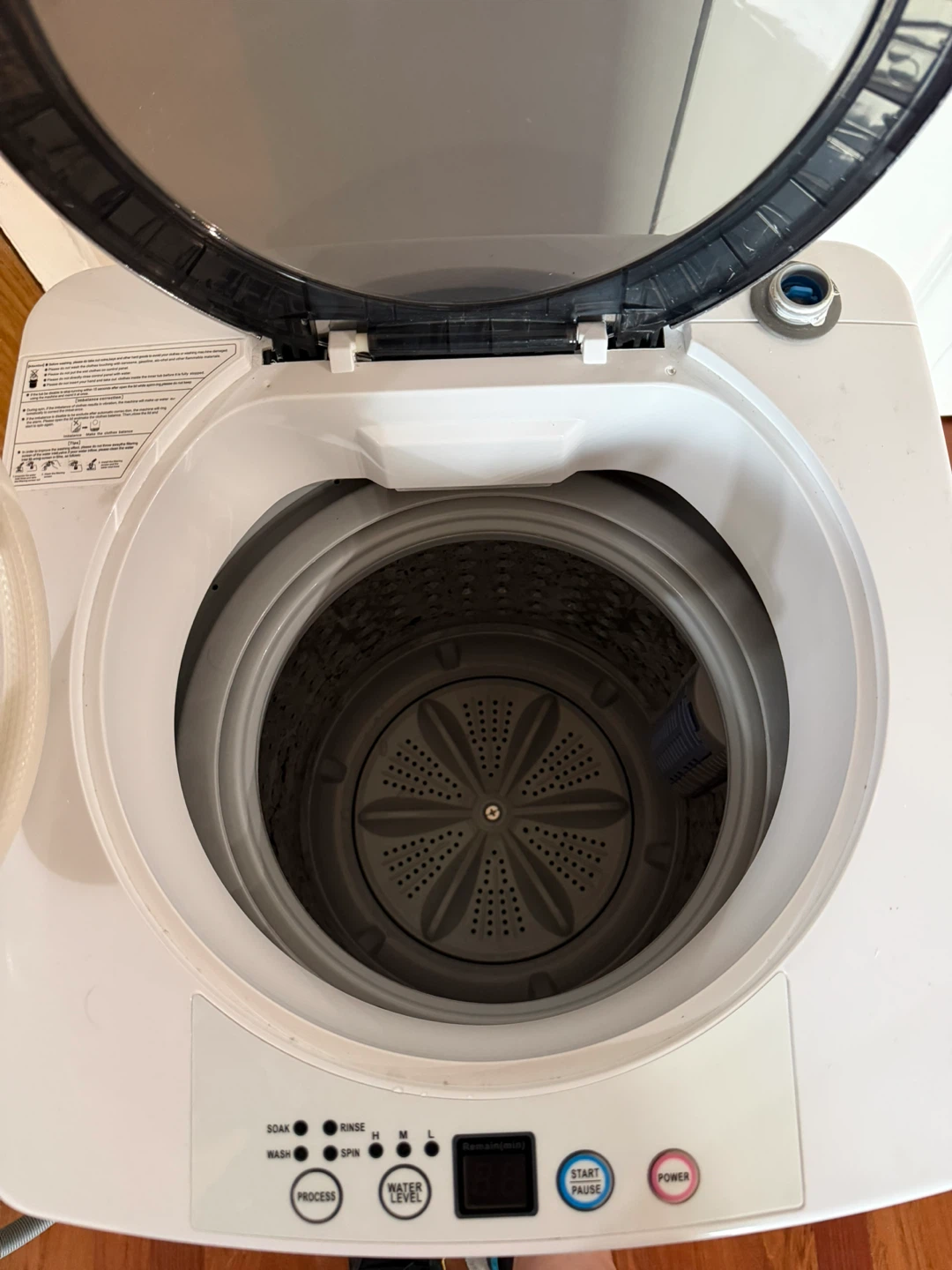 COSTWAY Compact Portable Washing Machine - photo 2