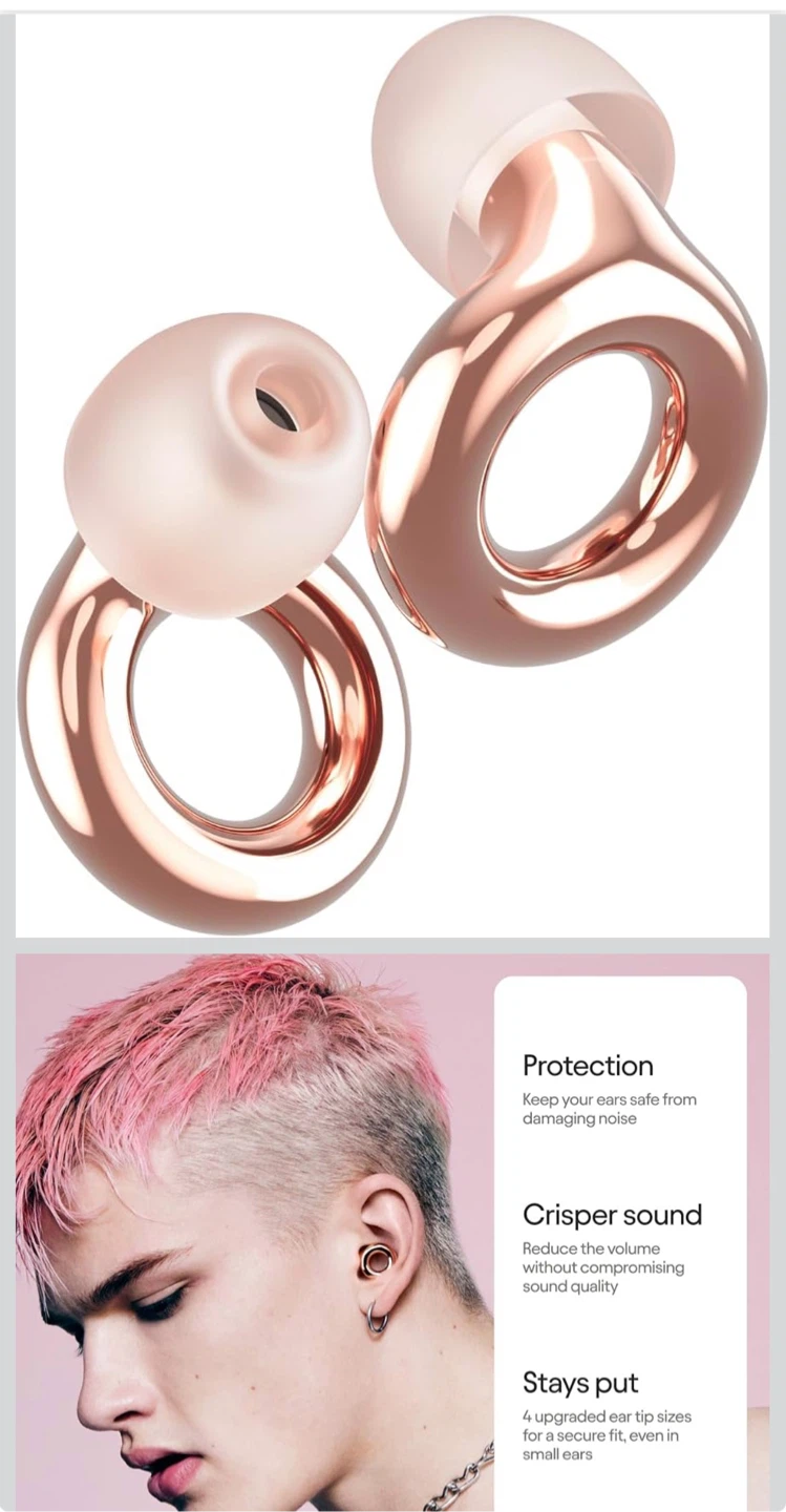 Loop Experience 2 Earplugs Rose Gold
