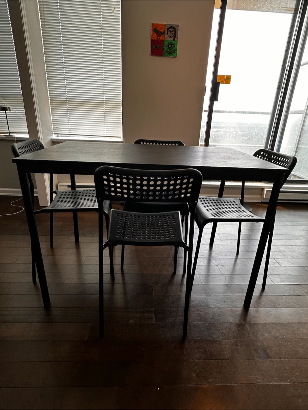 IKEA Dining Table and 4 Chairs - photo 4