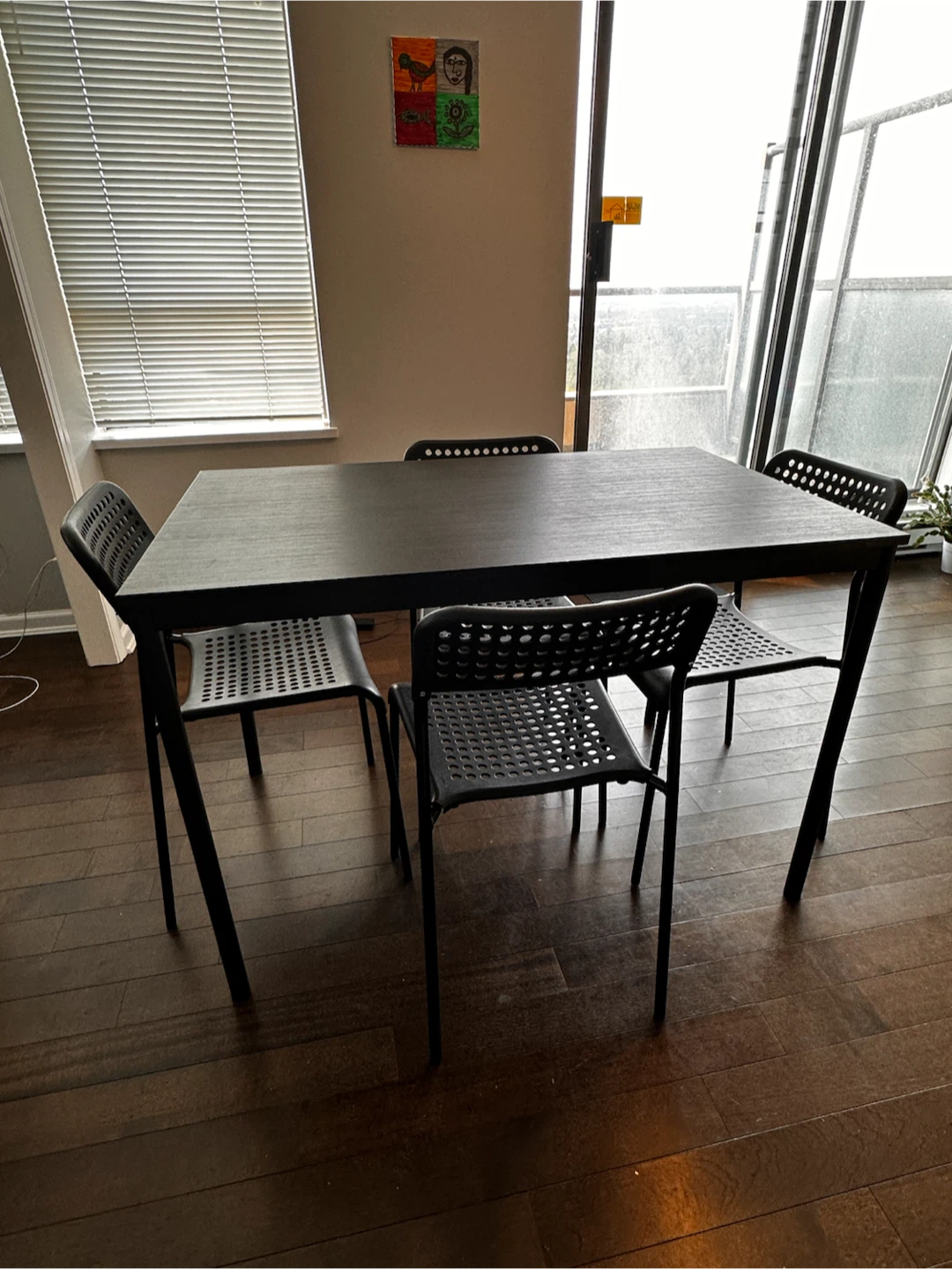 IKEA Dining Table and 4 Chairs - photo 5
