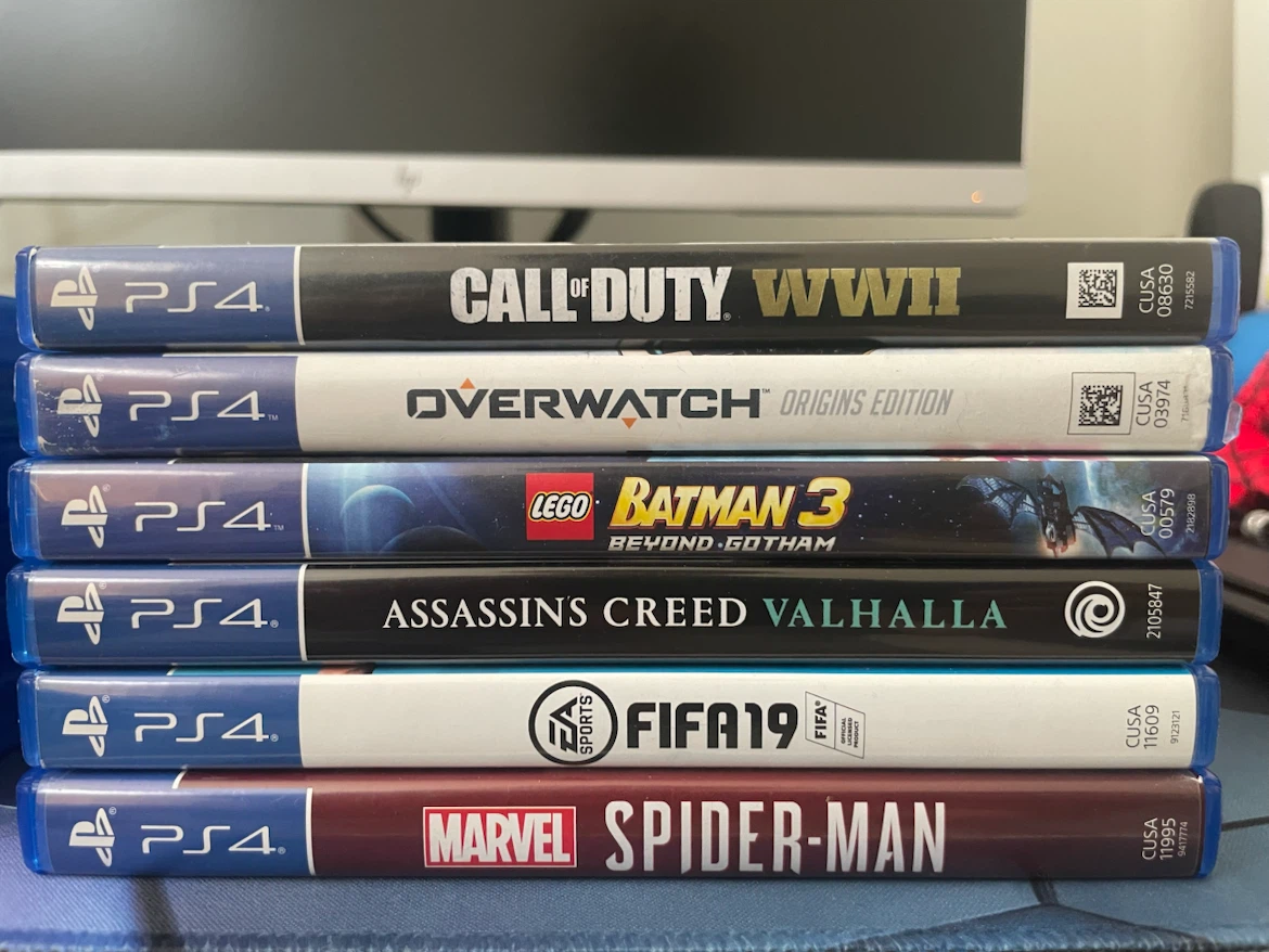 PlayStation 4 Pro Console with 6 Games and Controller - photo 3