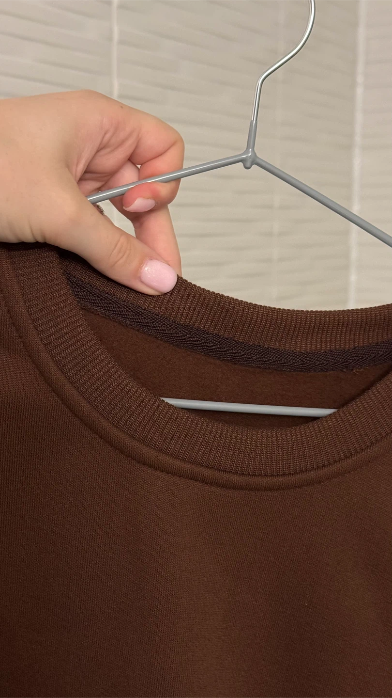 Brown Crewneck Sweatshirt - photo 2