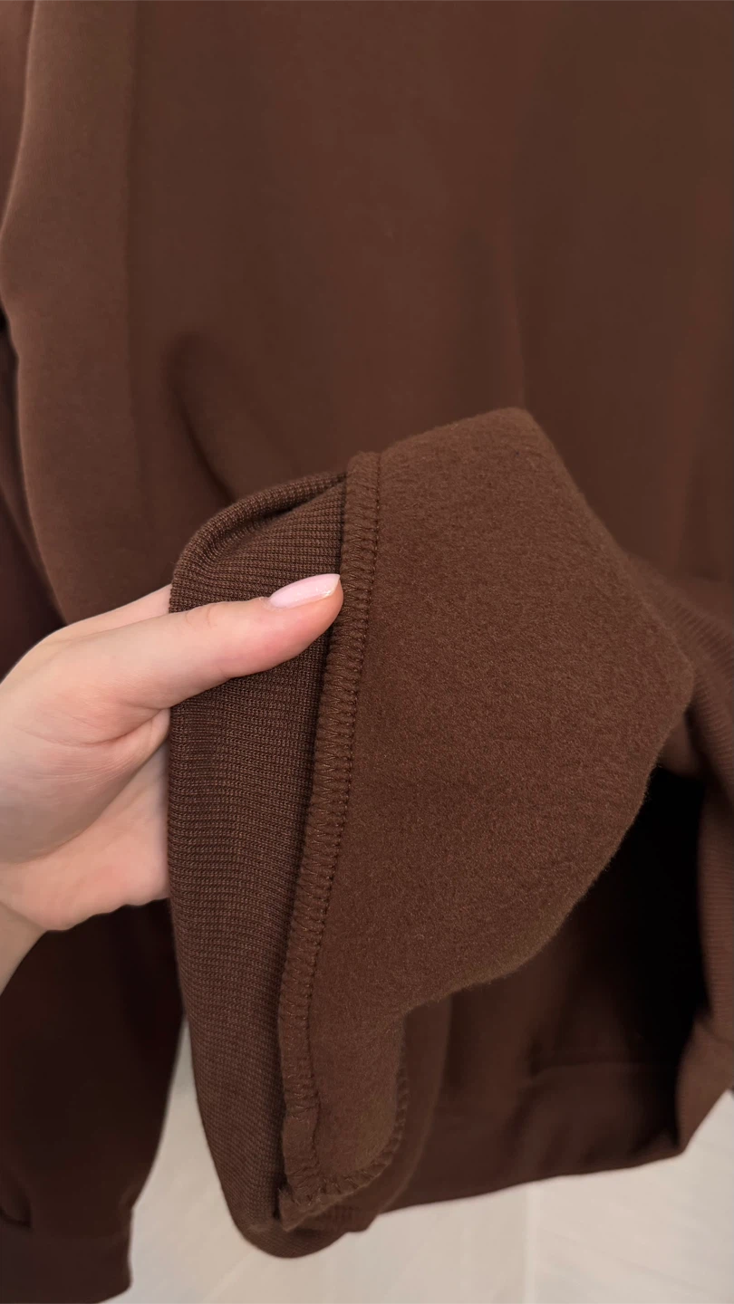 Brown Crewneck Sweatshirt - photo 4