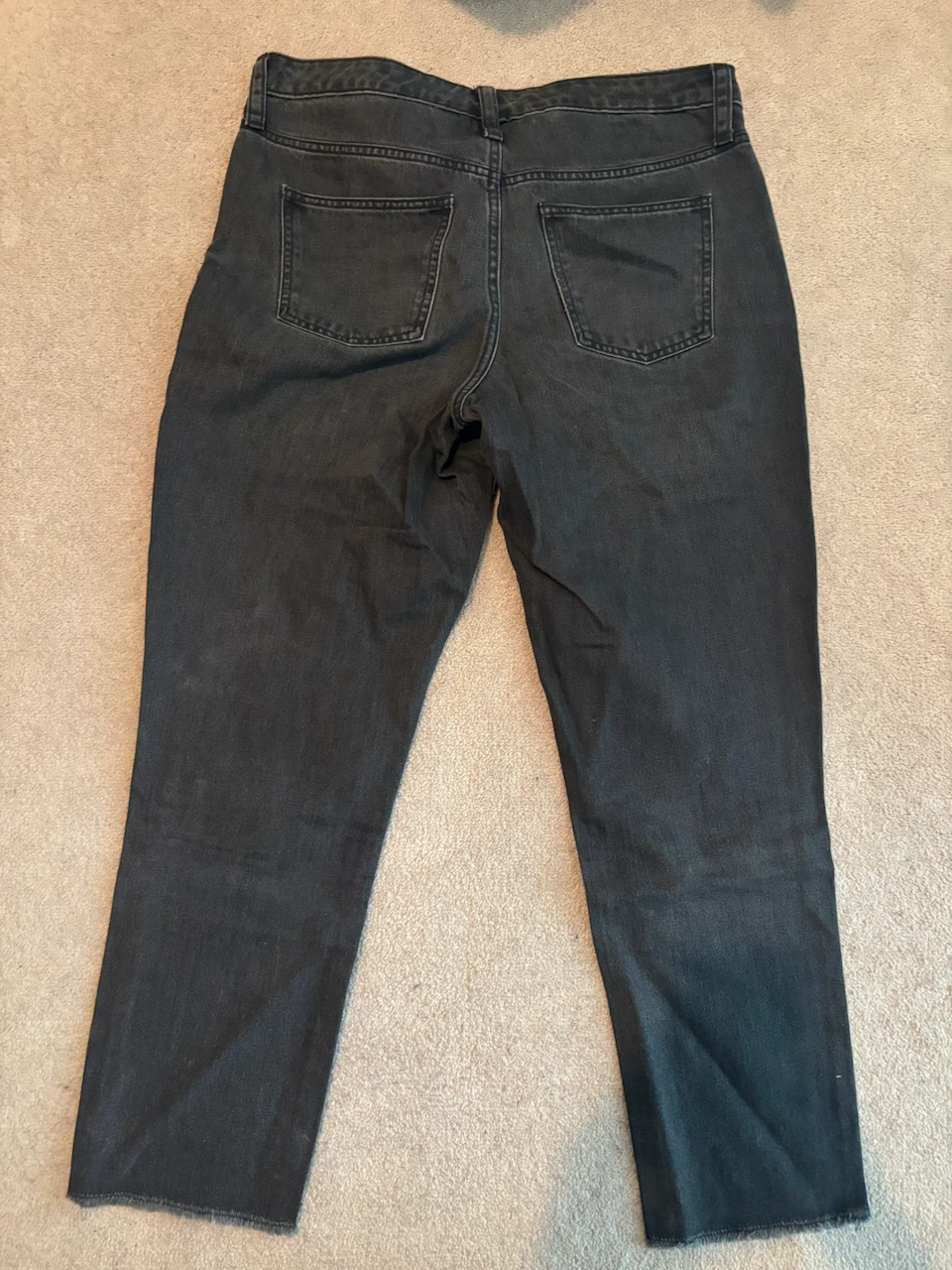Universal Thread Black High Rise Straight Jeans Size 8 - photo 2