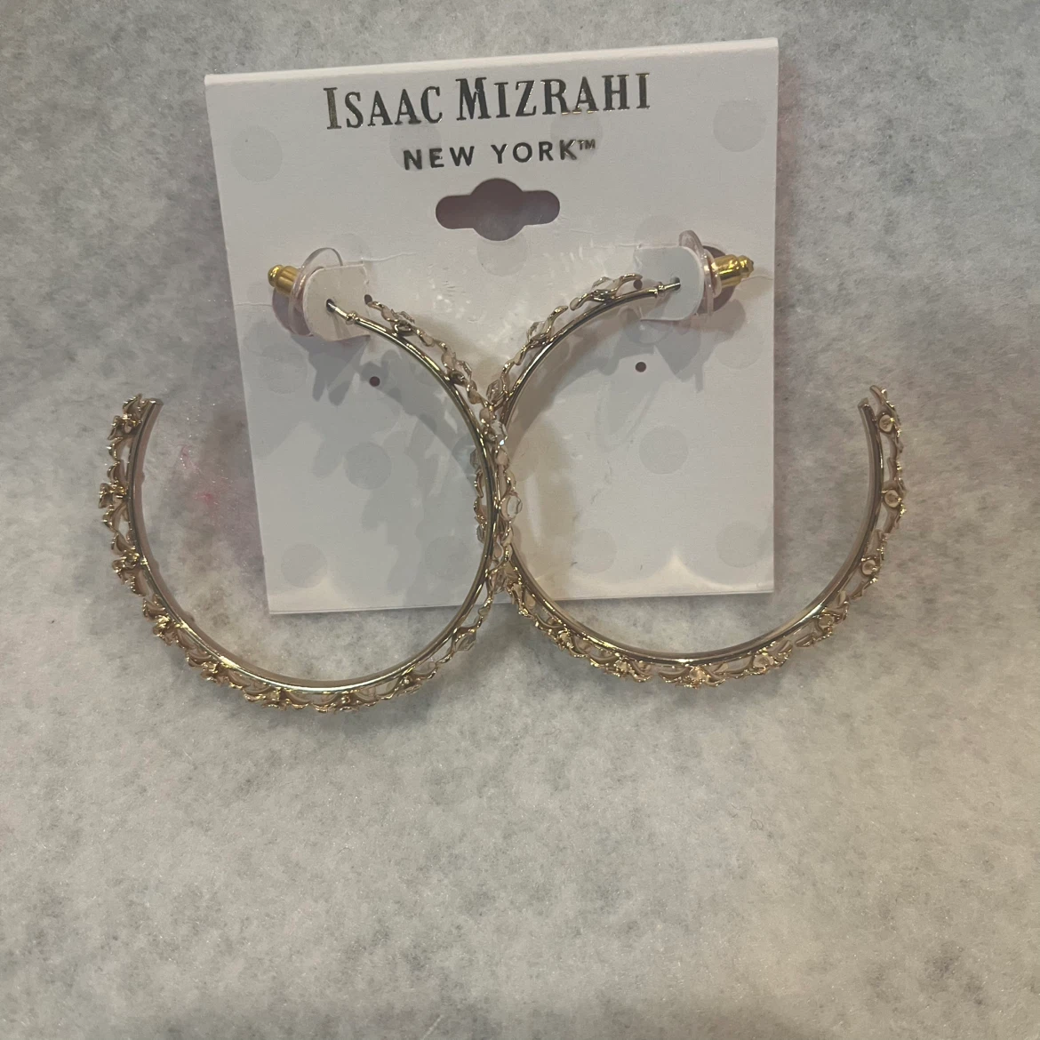 Isaac Mizrahi Hoop Earrings