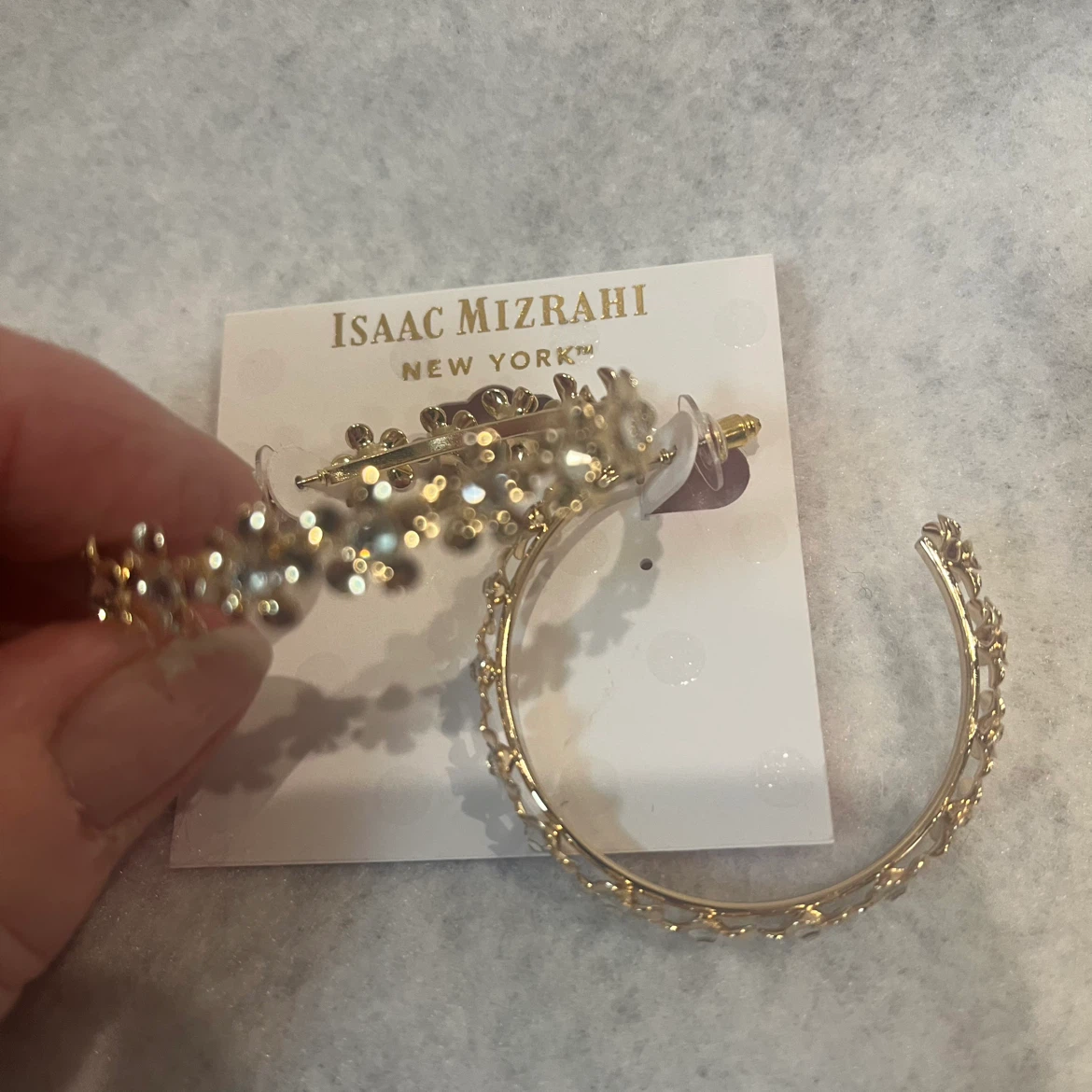 Isaac Mizrahi Hoop Earrings - photo 3