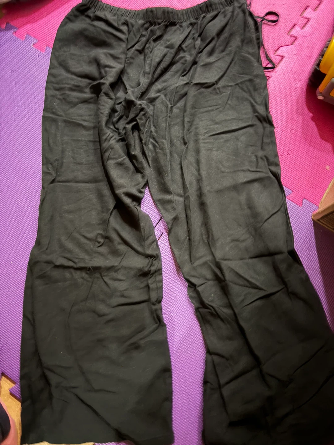 Black Wide Leg Pants~ Size XL
