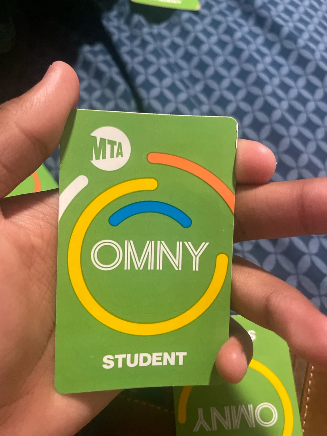 MTA OMNY Student Transit Card