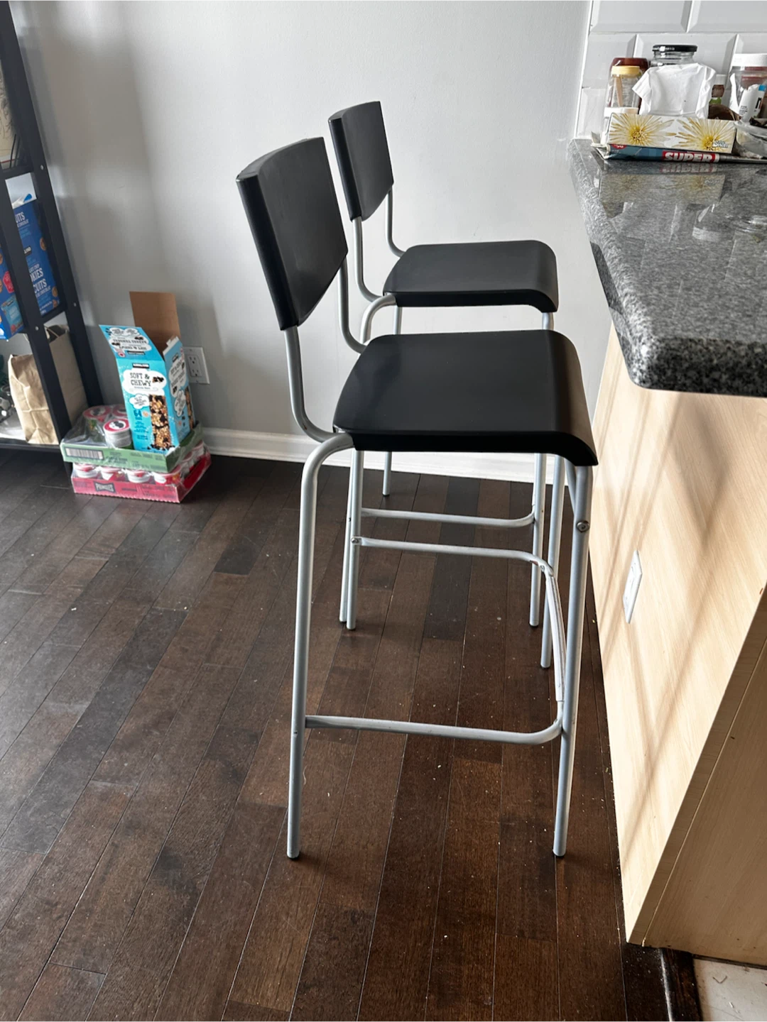 Set of 2 IKEA bar stools - photo 4