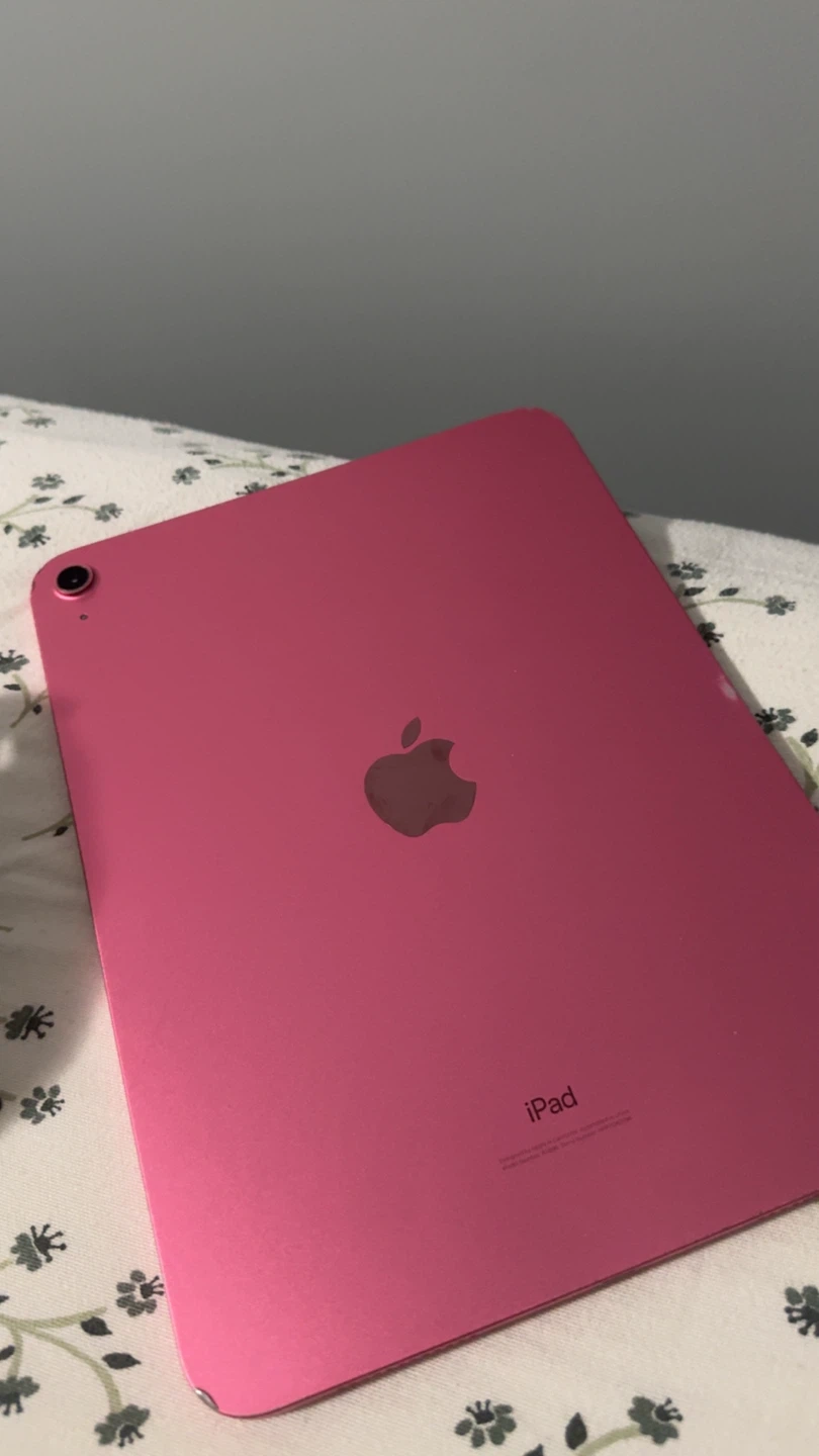 Pink iPad