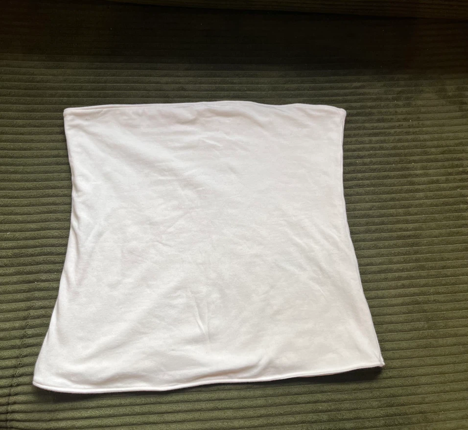 Hollister White Tube Top Size L