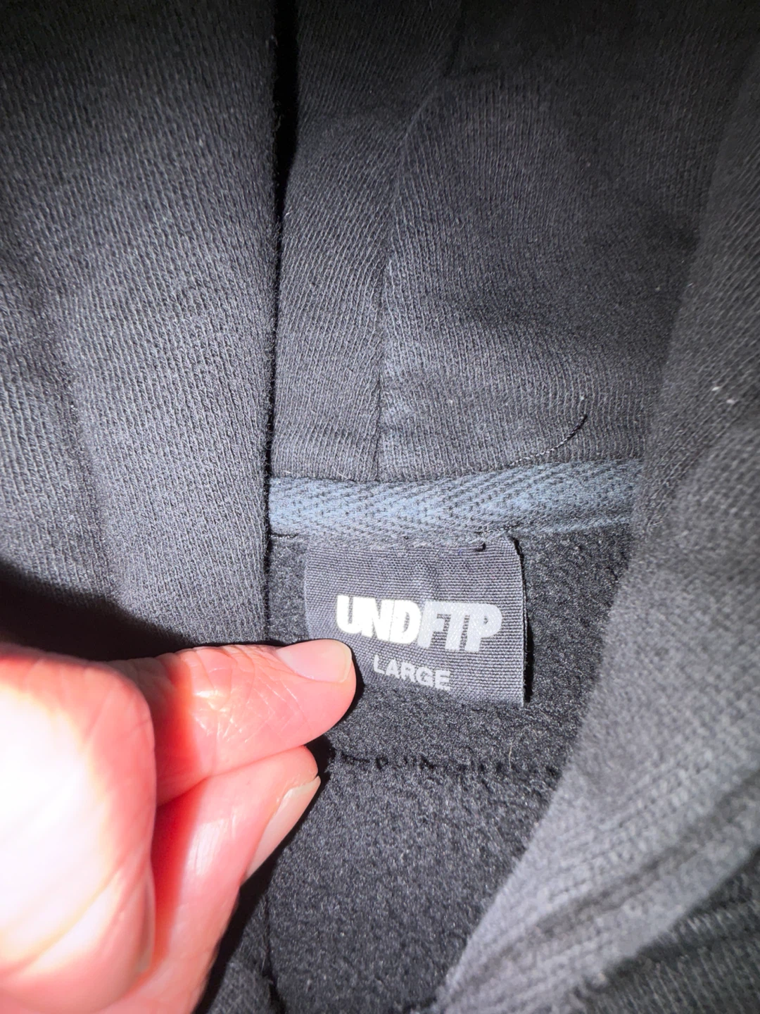 UNDFTD Black Hoodie - photo 3