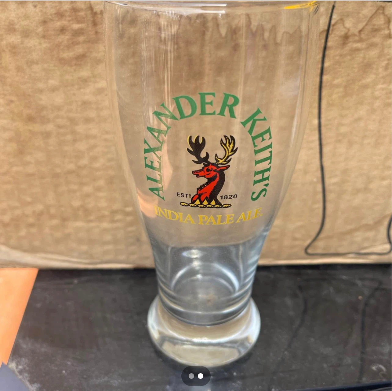 Alexander Keith's Beer Glasses - photo 2