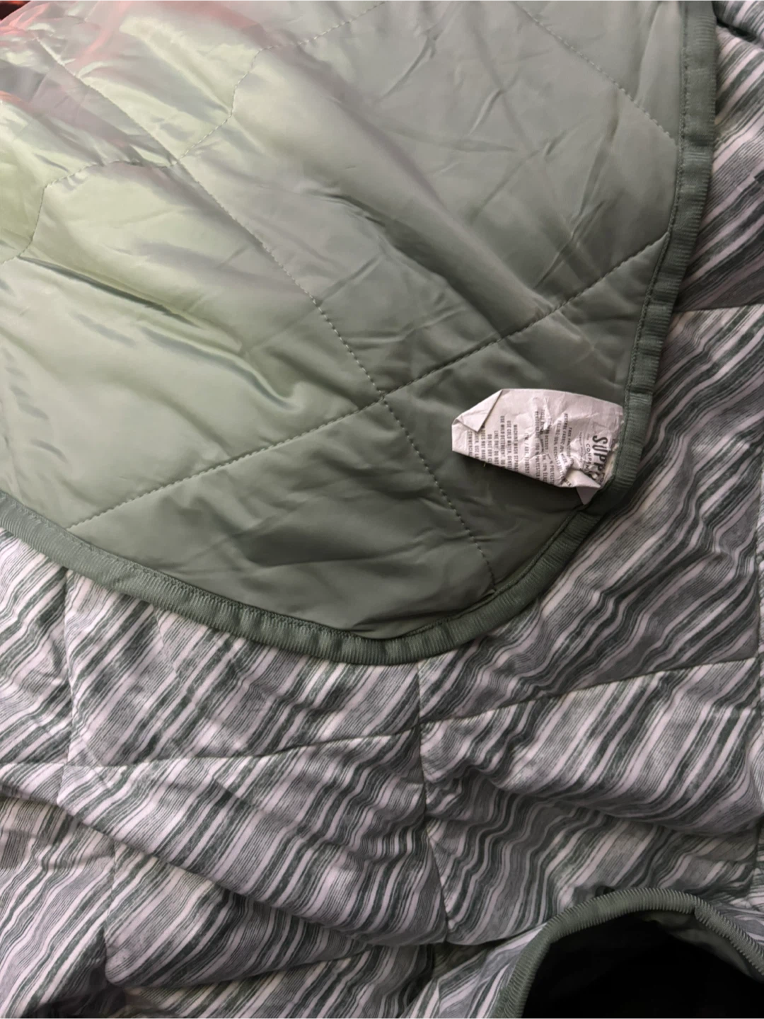 NWOT London Fog Supply Company Quilted throw