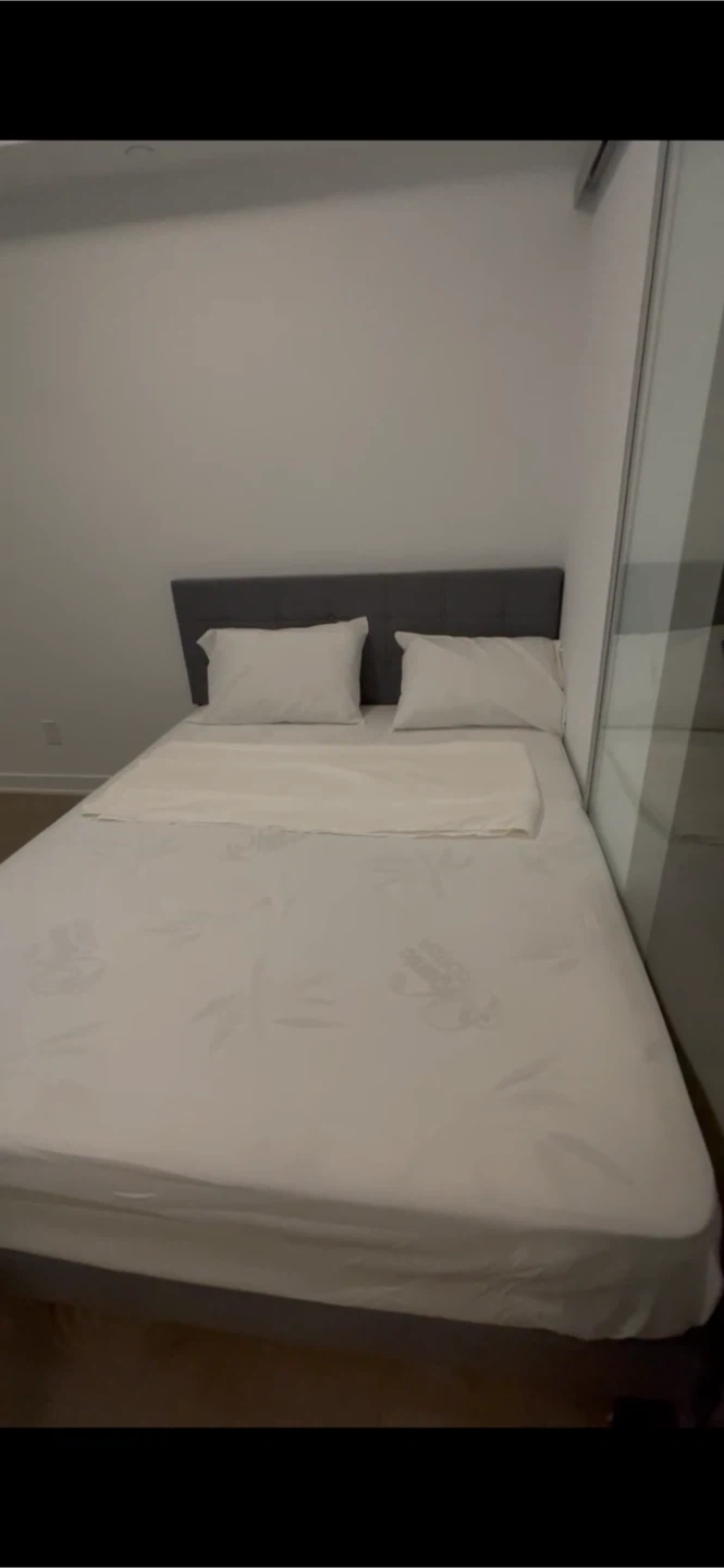 Grey  Queen Bed Frame