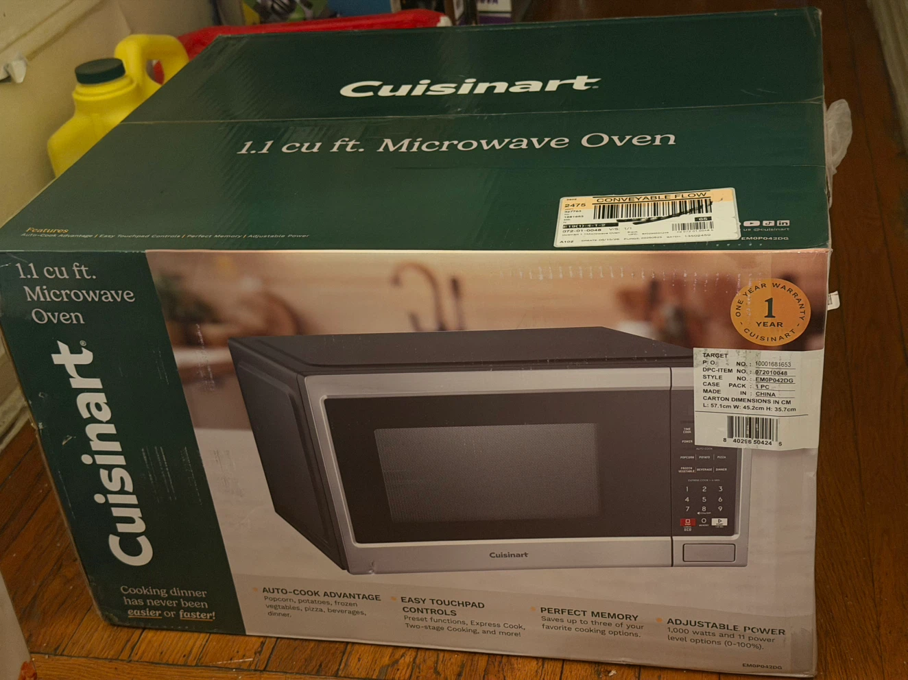 Cuisinart 1.1 cu. ft. Microwave Oven