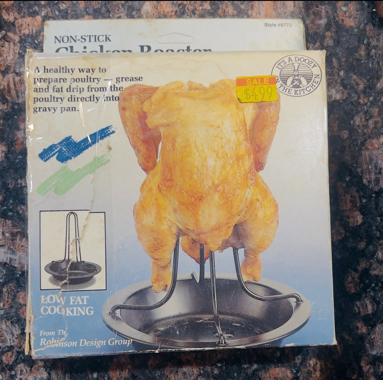 FREE FREE FREE Non-Stick Chicken Roaster with Gravy Trav
