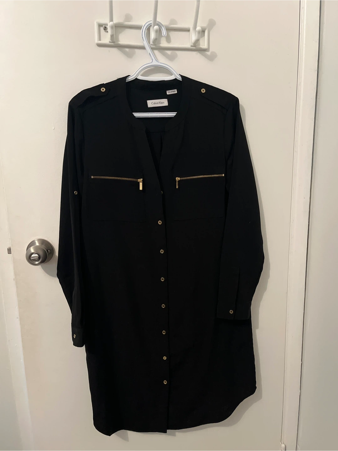 Calvin Klein Black Dress Shirt