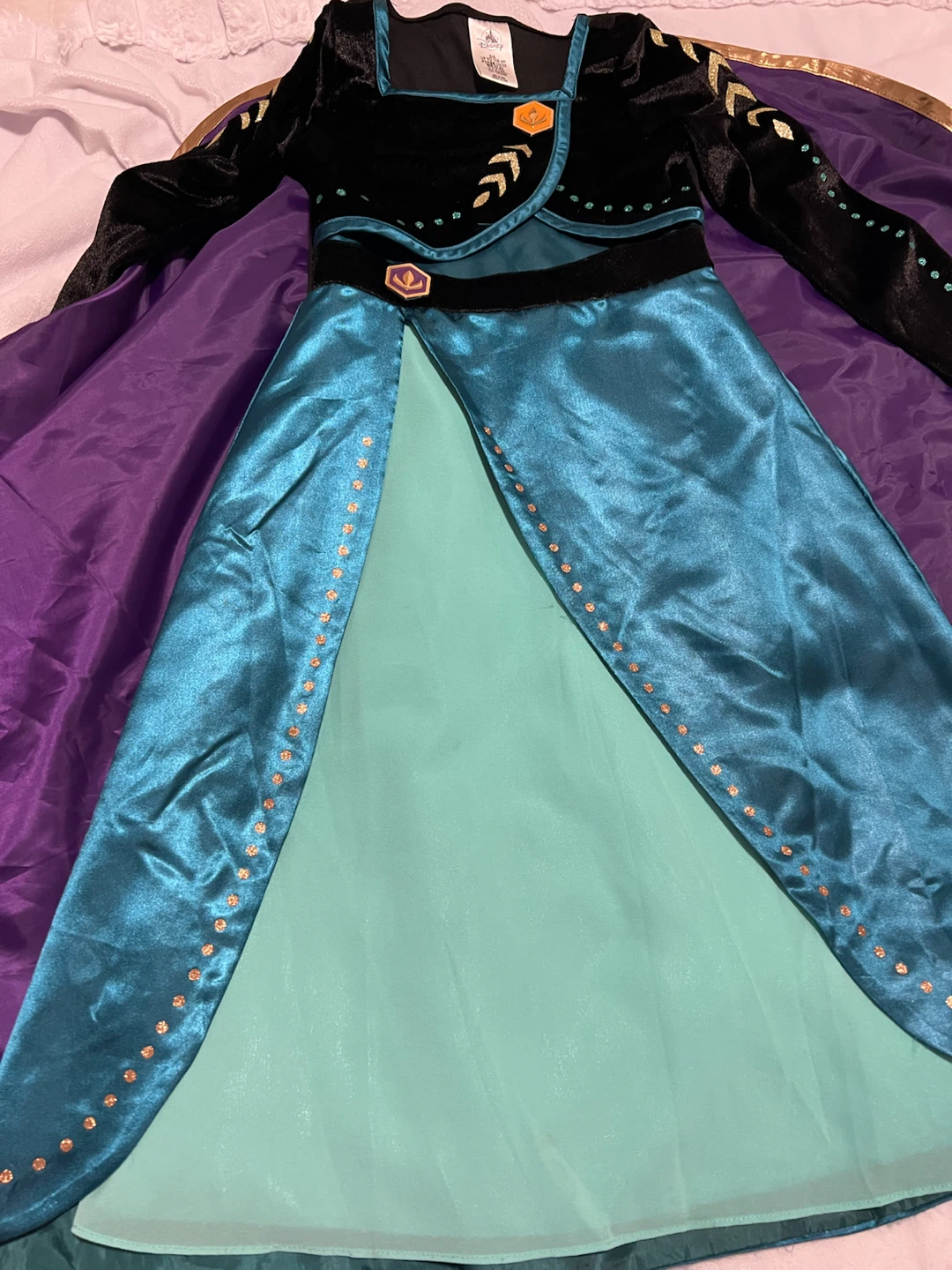 Kids Disney Frozen Anna Costume for sale - photo 3