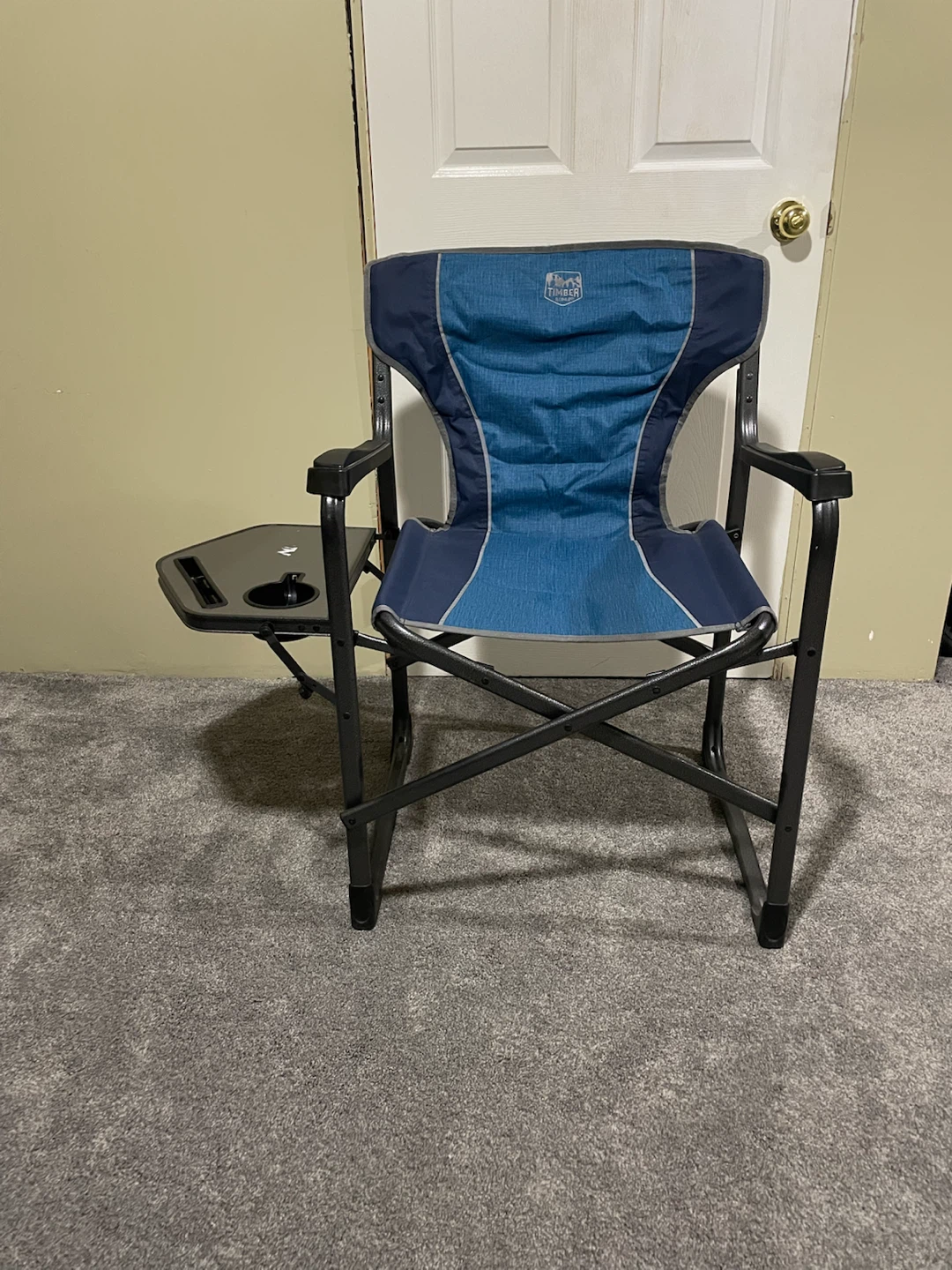 Timber Ridge folding camp chair with side table - photo 2
