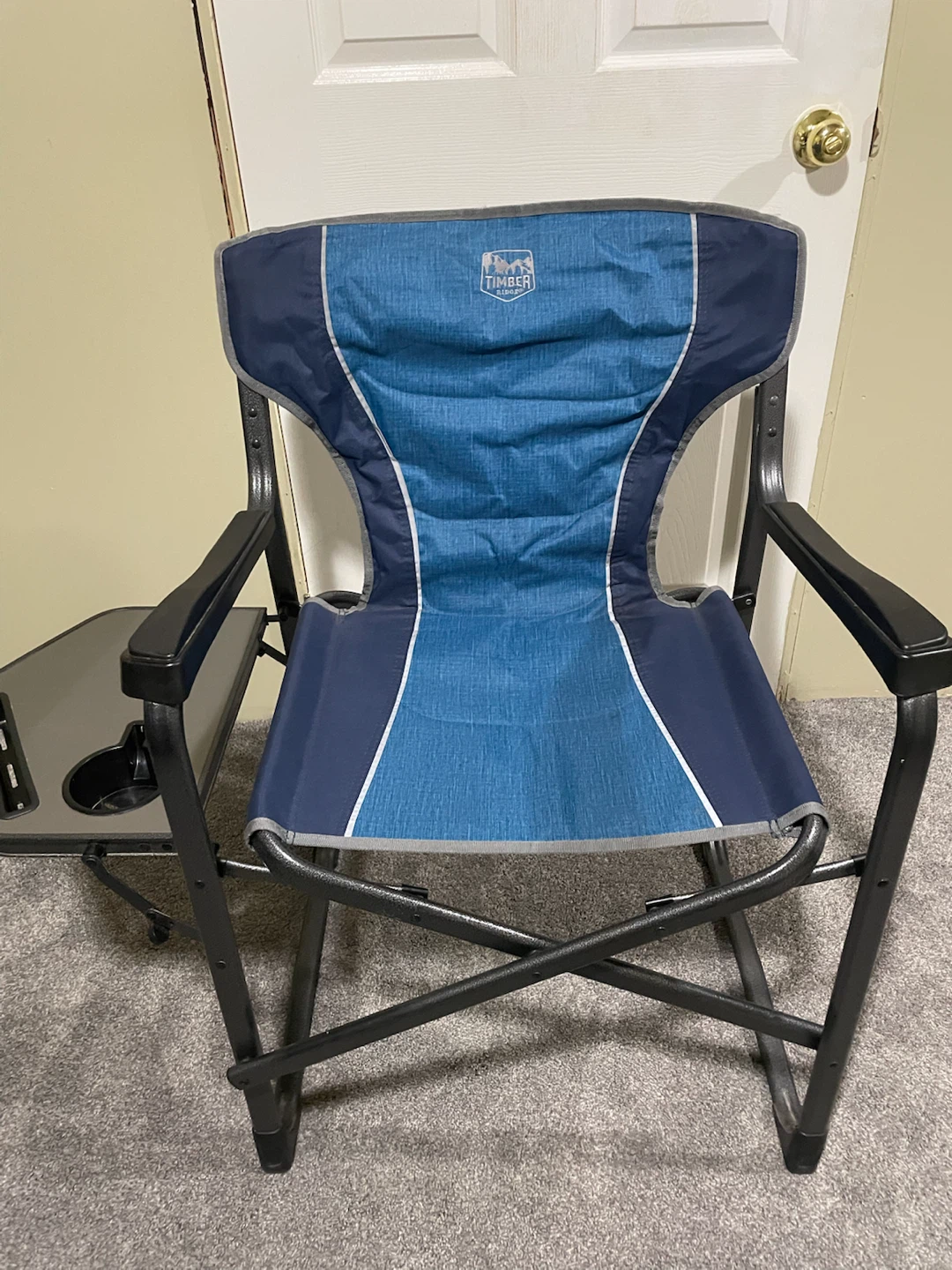 Timber Ridge folding camp chair with side table - photo 3