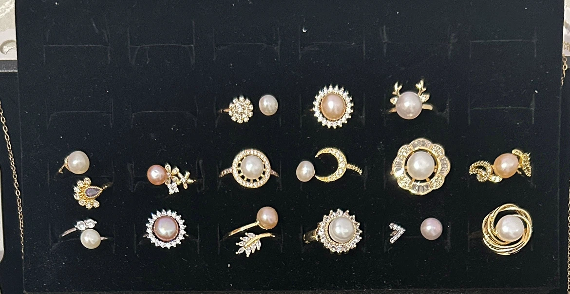 Natural Freshwater Pearl Jewellery Set - photo 4